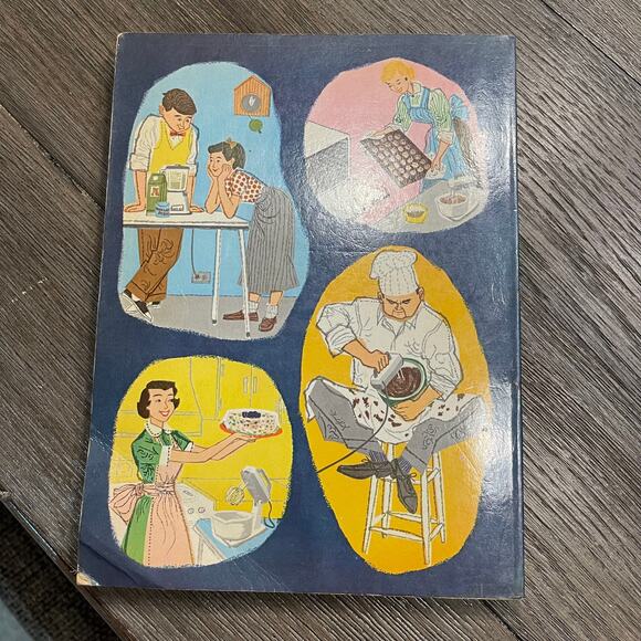 Culinary Art Institute The Mixer, Hand Mixer & Blender 1955 Cookbook, Vintage - Picture 5 of 5